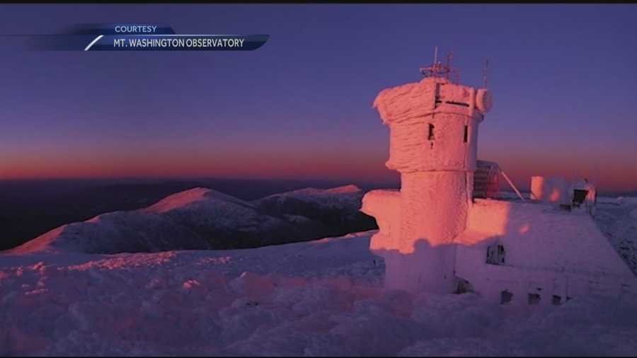 Mt. Washington typically gets some of the worst weather in the world, and this weekend's storm brought more extreme weather to the region's highest point.