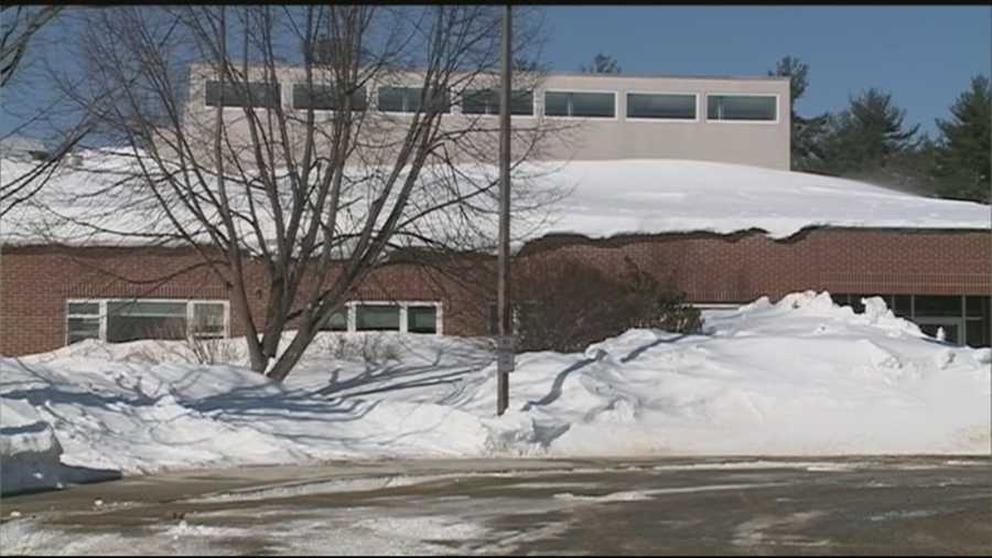 The Epping and Sanborn Regional school districts are closed today over concerns that the schools' roofs could collapse under the weight of heavy snow.