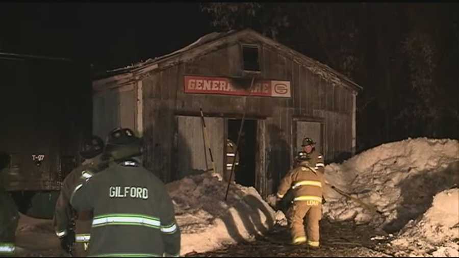 Firefighters put out a fire on Water Street in Laconia Thursday. The fire tore through the warehouse of Stratham Tire. WMUR's Stephanie Woods has more.