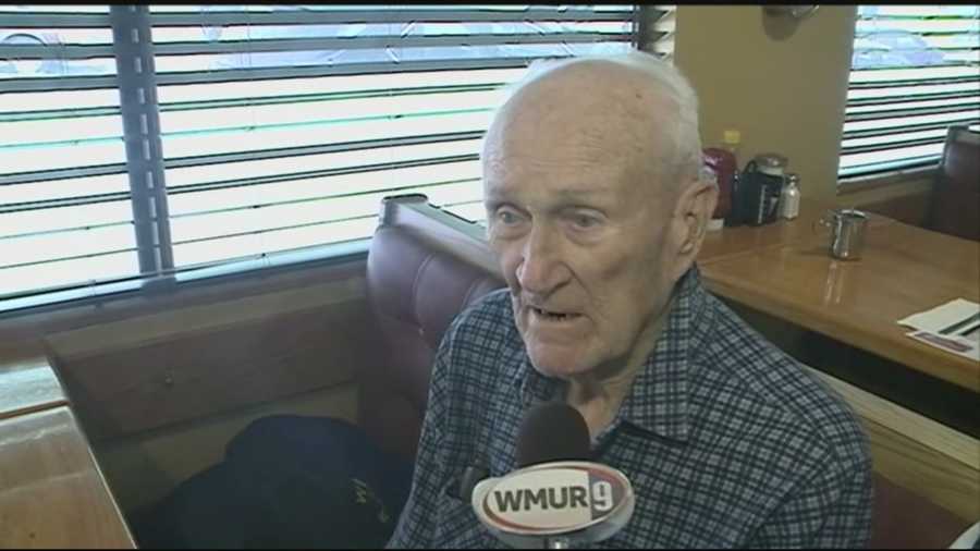 A Manchester man celebrating his 101 birthday got breakfast on the house.