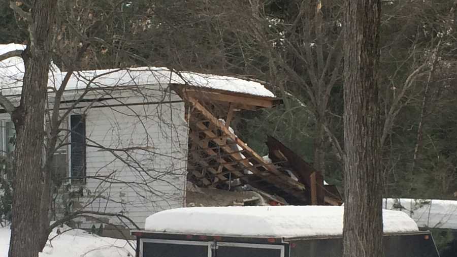 Litchfield Fire says heavy snow caused the roof to cave in.