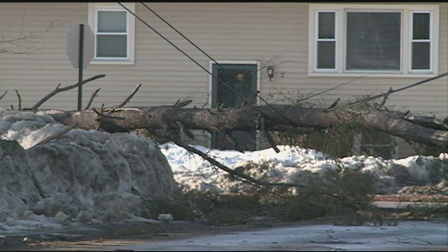 Gusting winds caused problems across the Granite State overnight, leading to widespread power outages.