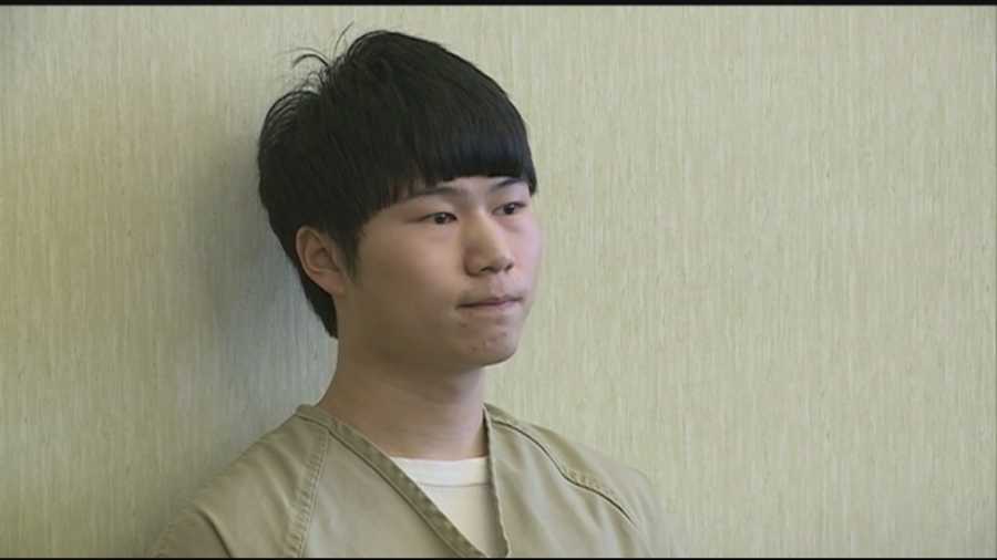 A 19-year-old from China is headed to prison and then will face deportation after being he was sentenced for a series of crimes that rocked the University of New Hampshire.