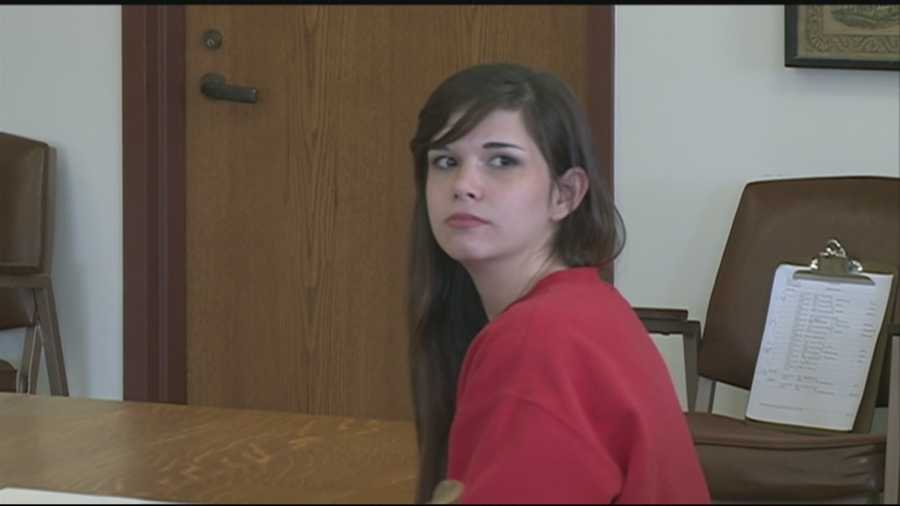 A woman who was stabbed more than a dozen times last year in an Allenstown park confronted the woman who attacked her Wednesday in a Concord courtroom.