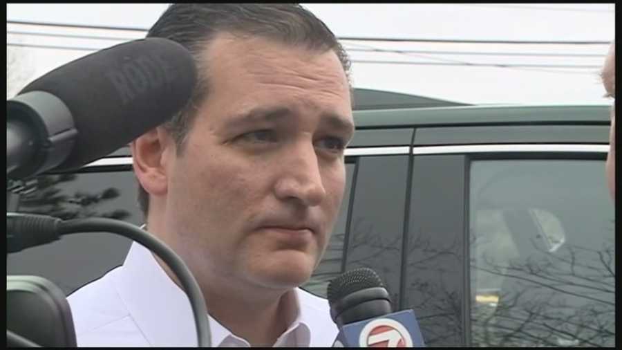 U.S. Sen. Ted Cruz, R-Texas, returned to New Hampshire on Friday for his first visit since officially announcing he was running for president.