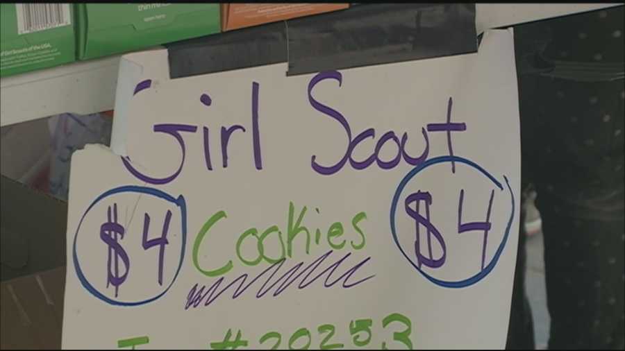 Police in Rochester are looking for the man they say stole a cash box from a group of Girl Scouts. WMUR's Mike Cronin has more