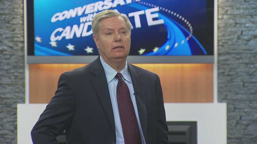 Potential Republican presidential candidate Lindsey Graham joins Josh McElveen for the Conversation with the Candidate series (Part 2).