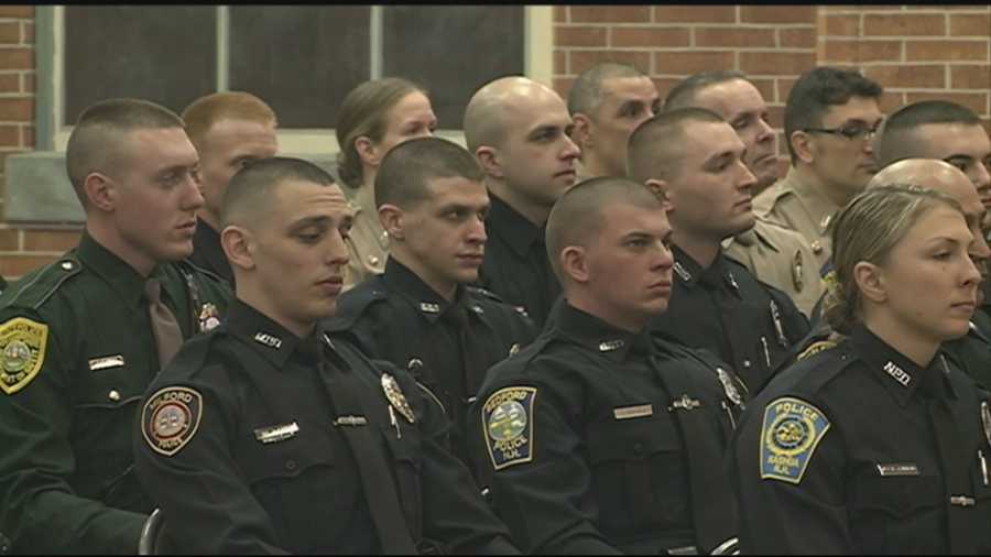 Law enforcement agencies across the state welcomed 58 newly certified officers Friday.