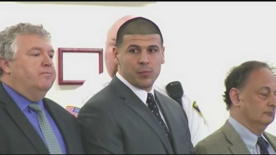 Former New England Patriots player Aaron Hernandez has been found guilty of first-degree murder and sentenced to spend life in prison without the possibility of parole.