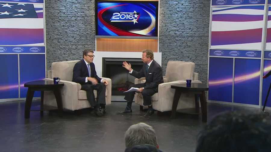 Potential Republican presidential candidate Rick Perry joins Josh McElveen for the Conversation with the Candidate series (Part 1).