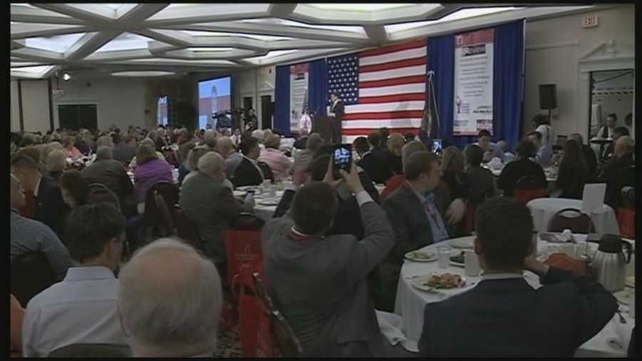 The Republican Party's First-in-the-Nation Leadership Summit has attracted presidential candidates and those interested in what they have to say to Nashua.