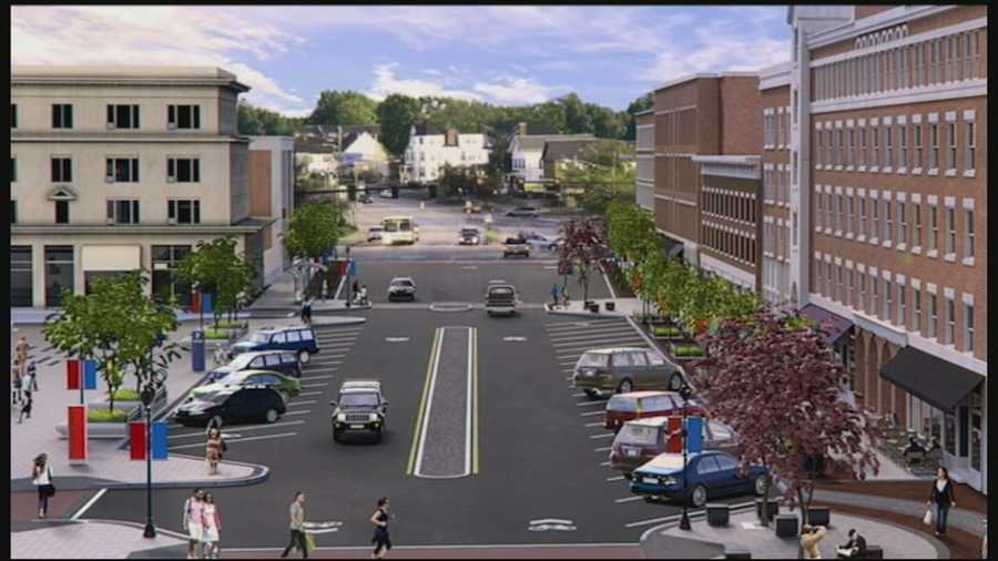 Concord officials broke ground Monday on a project to revitalize Main Street to make the city a more desirable place to work, shop and dine.