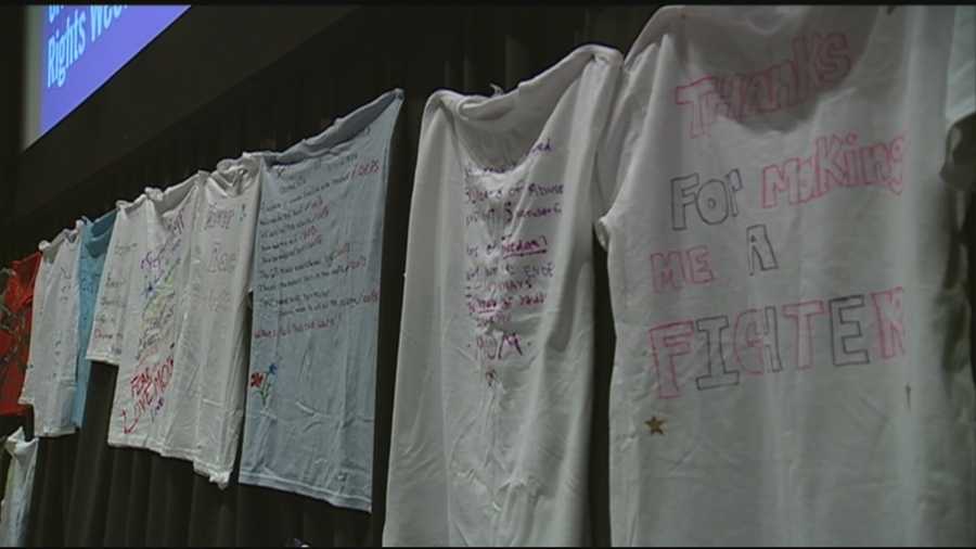 Events were held in Concord on Tuesday to honor victims and survivors of crime.