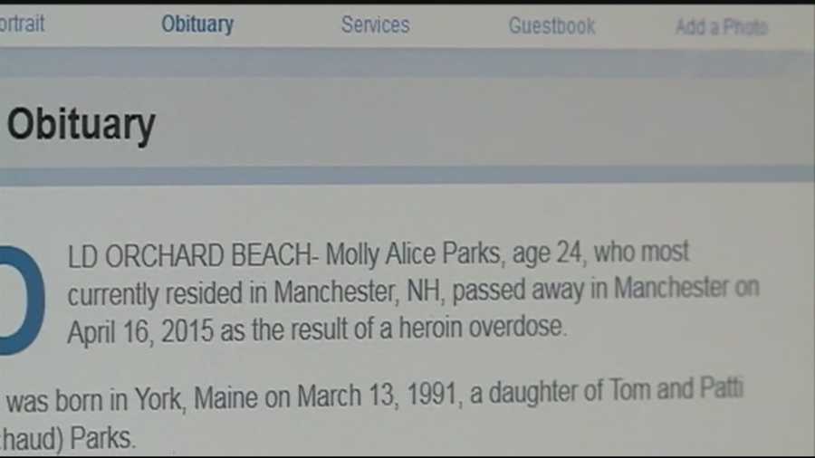 A very-straightforward obituary is getting lots of attention and the family of the young woman whose life it describes hope it might help save a life. WMUR's Jennifer Crompton talks with the family behind it.