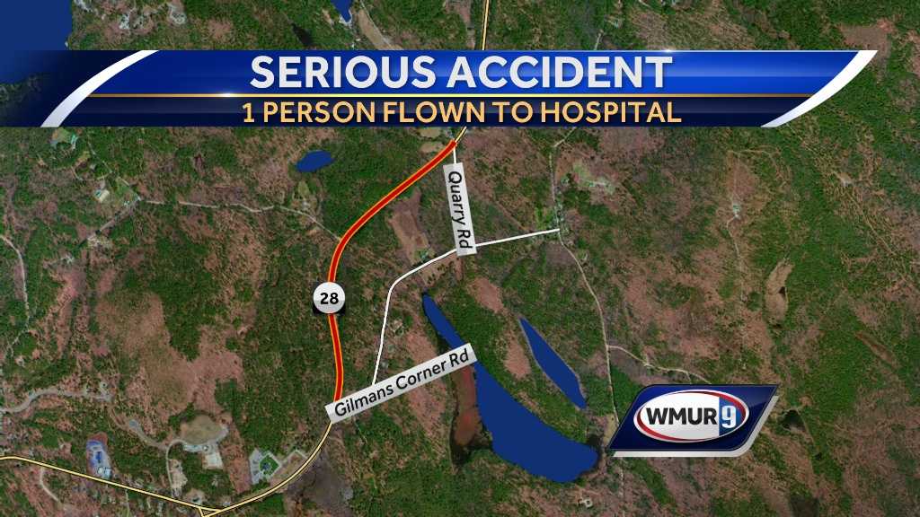 Headon crash in Alton sends three people to hospital