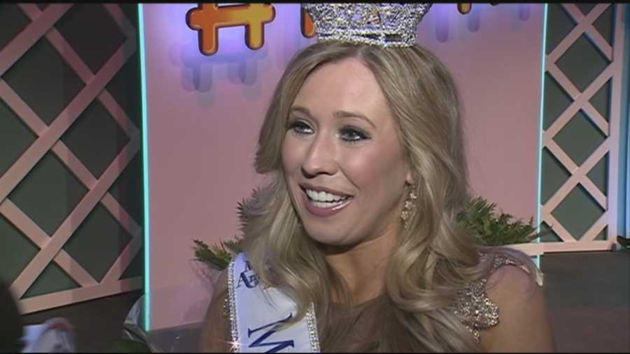 Miss Rockingham County and former WMUR sports intern Holly Blanchard is the new Miss New Hampshire.