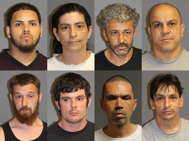 Images: Nashua police make 8 drug arrests