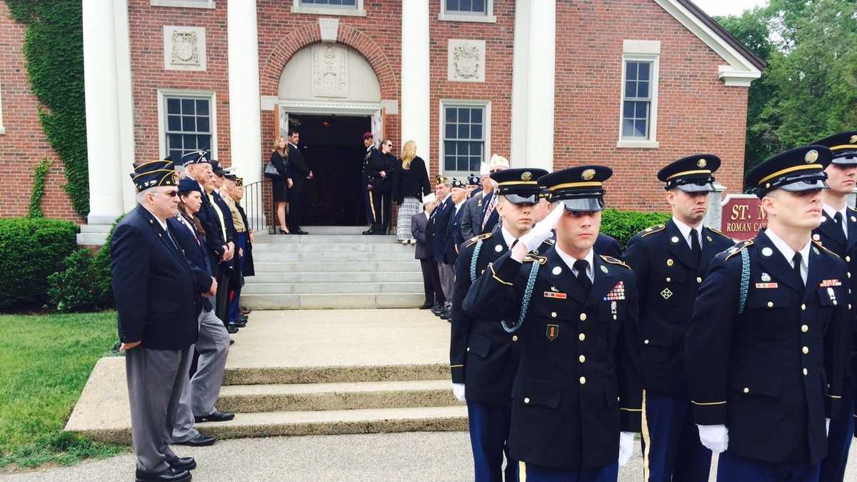 Images Funeral held for soldier from Exeter
