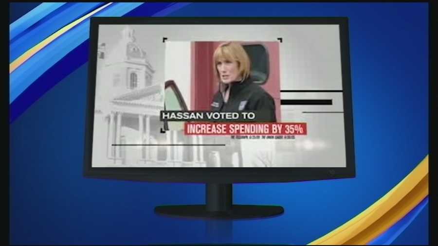It may be a year-and-a-half before her next election, but Gov. Maggie Hassan is already being targeted by a new ad hitting the airwaves.