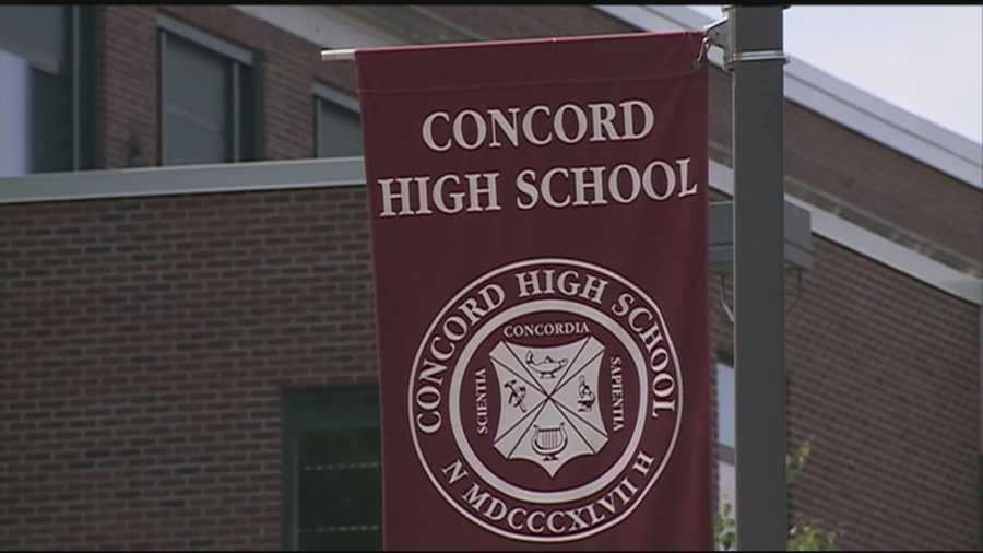 A Concord High School student faces disciplinary action after school administrators say he altered the senior class T-shirt to include offensive messages