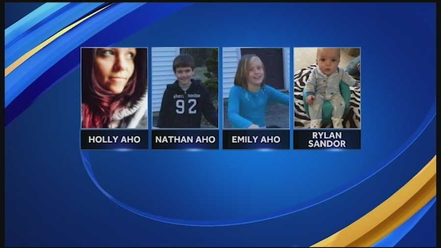 A woman and her three children reported missing from Rindge were found Friday in New York State.