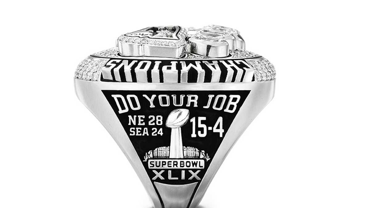 Photos: Patriots get Super Bowl rings