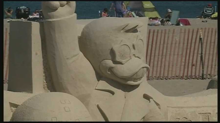 Hampton Beach Sand Sculpture