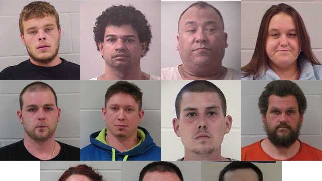 Mugshots: 14 arrested in Keene drug bust