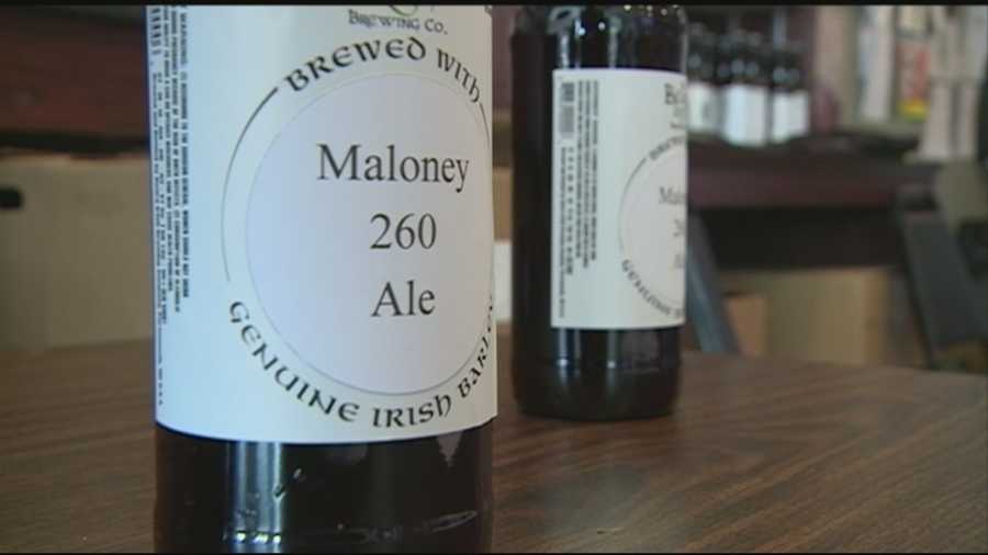 A new beer pays tribute  to Michael Maloney, a beloved Greenland police chief who was killed three years ago.