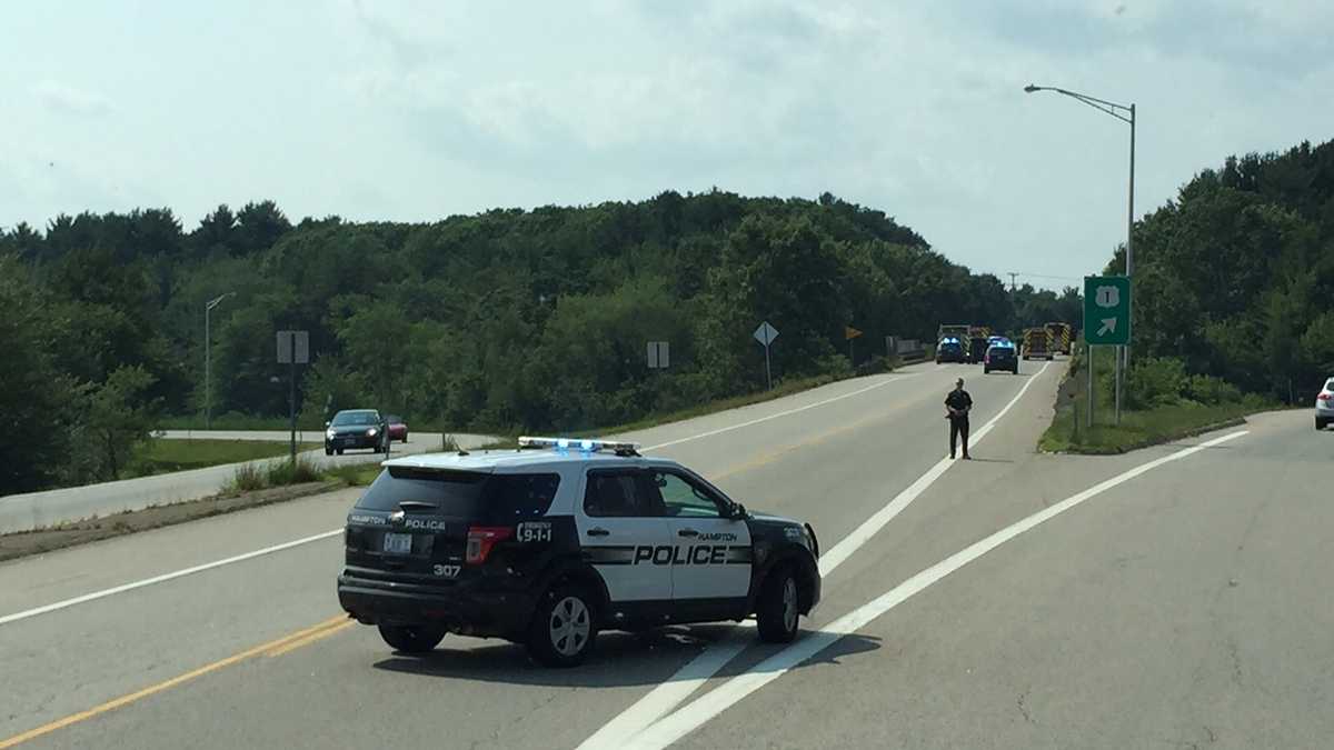 Route 101 reopened after 5car crash in Hampton