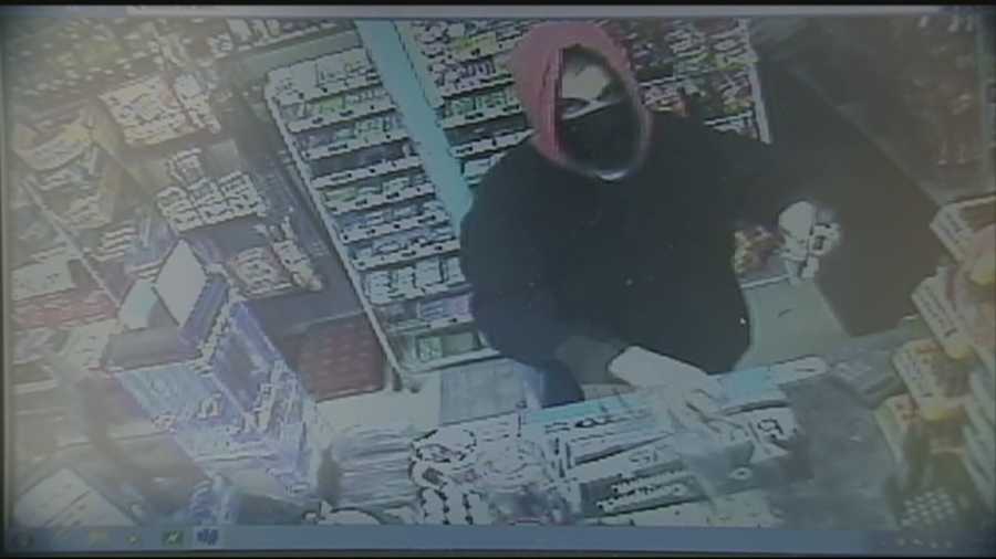 Police in Manchester are investigating two armed robberies at convenience stores over the weekend.