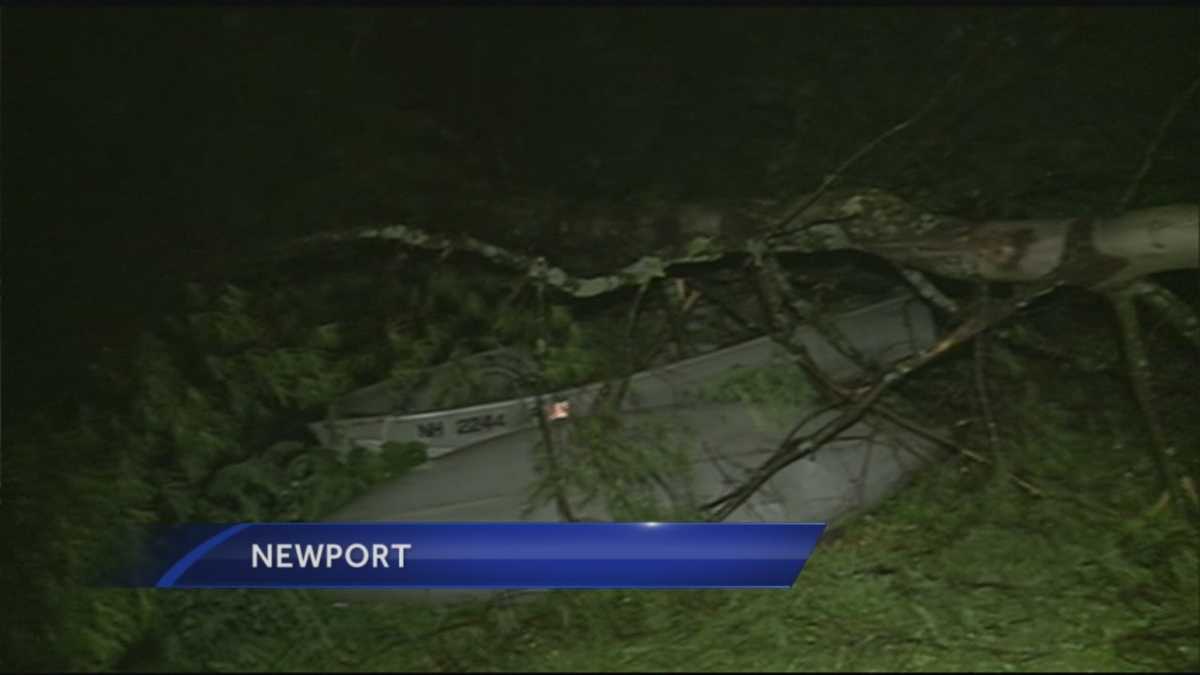 Storms cause widespread power outages, road blocks in Newport