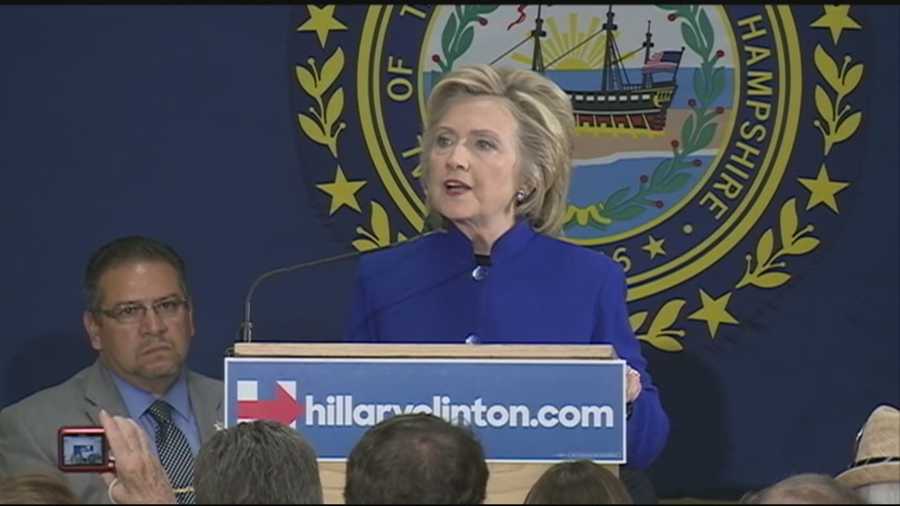 It was in Keene where Democratic presidential candidate Hillary Clinton first became aware of New Hampshire's heroin epidemic, and she was back in the area Tuesday to talk about it in-depth.