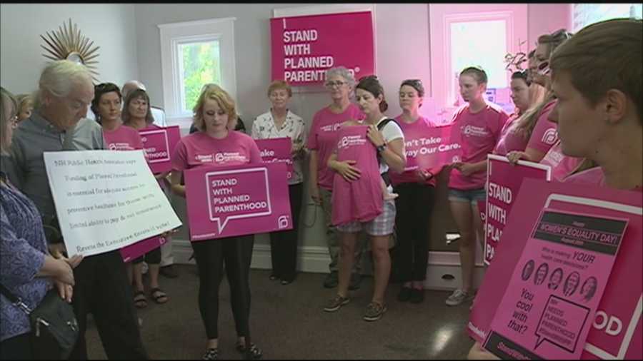 Organizers and supporters of Planned Parenthood New Hampshire say losing $600,000 from the group's budget is affecting the health of women across the state