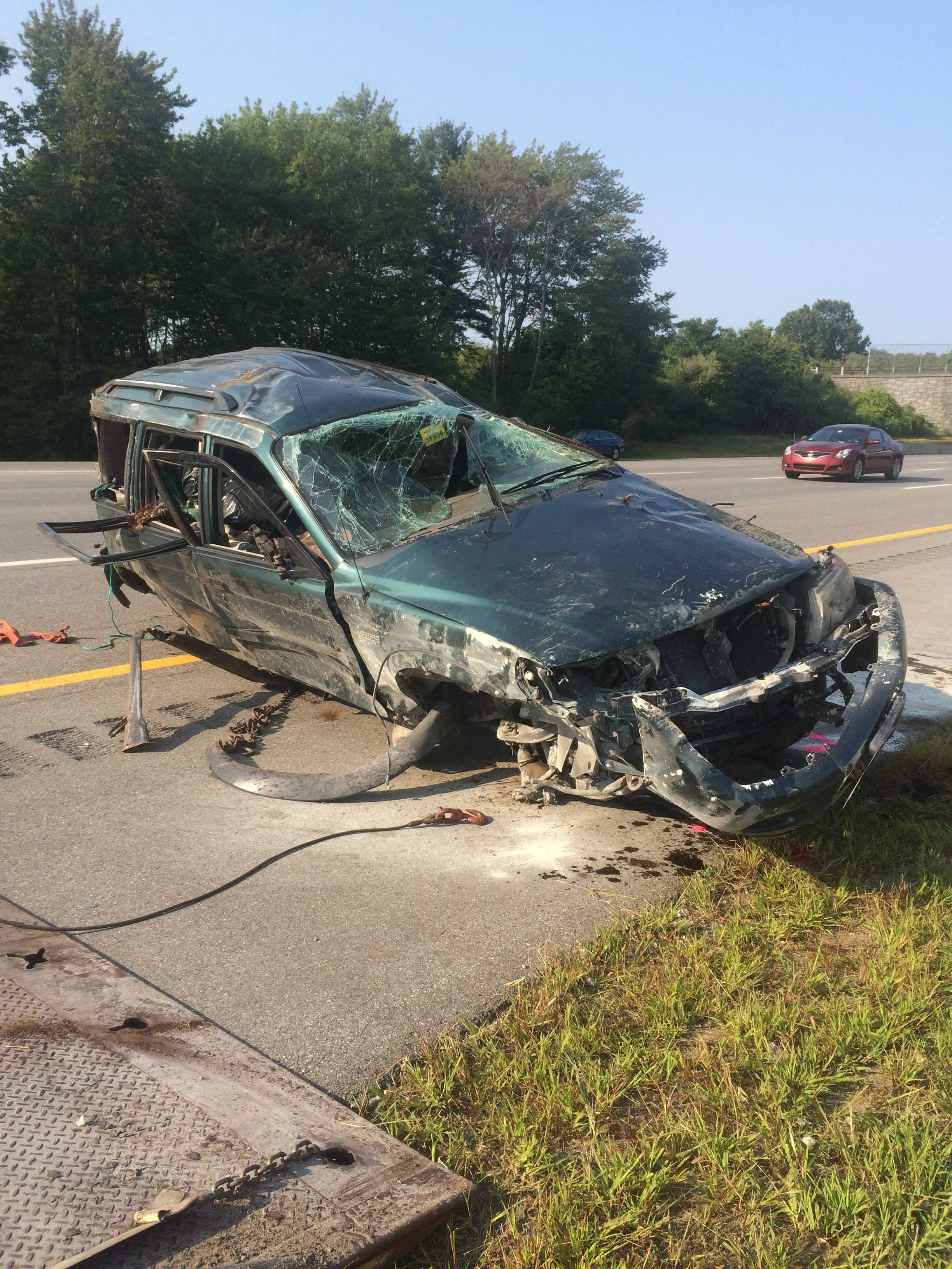 Deadly Rollover Crash On Interstate 95 Northbound In Portsmouth