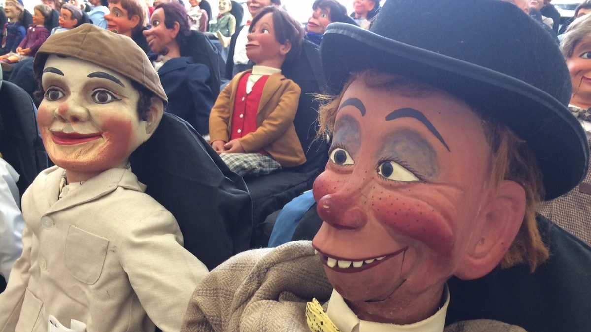 Photos: Historic collection of ventriloquist figures up for auction