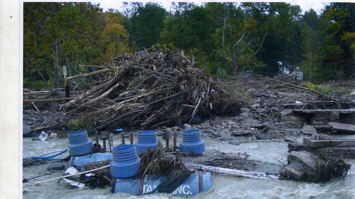 Photos Historic flooding in Alstead in 2005