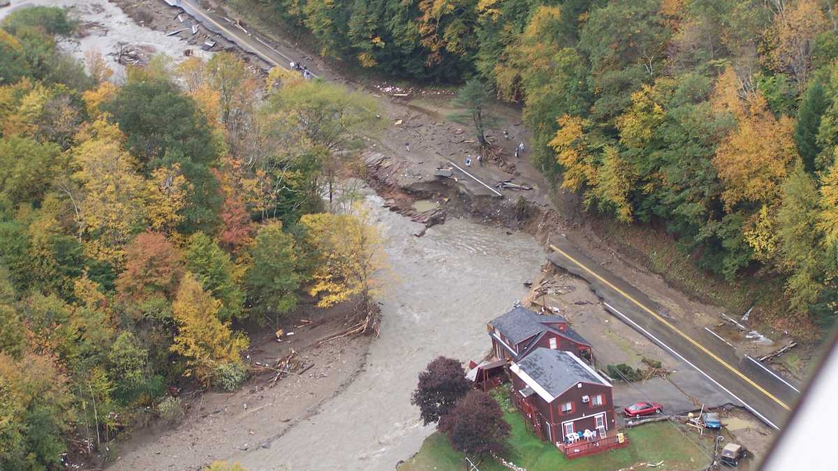 Photos Historic flooding in Alstead in 2005
