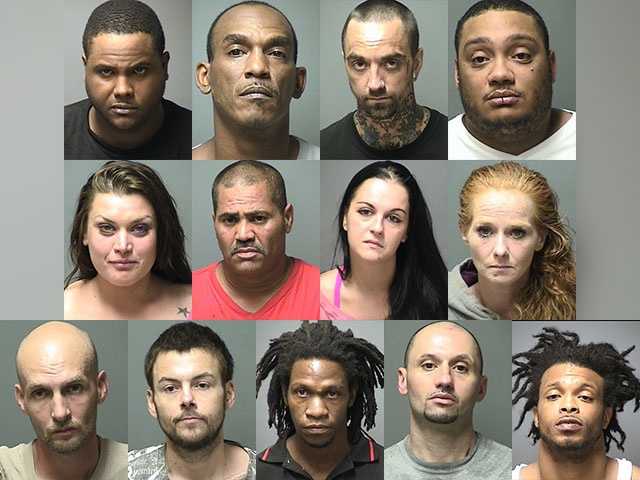 Mugshots: Arrests made in Manchester drug sweep