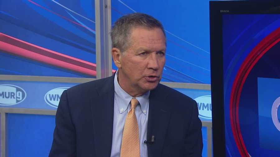 Republican presidential candidate Ohio Gov. John Kasich discusses some of the top issues of the campaign, including immigration and the situation in Syria.
