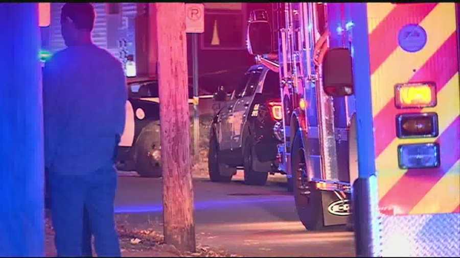 Witnesses say they heard half a dozen gun shots on Granite Street Tuesday evening