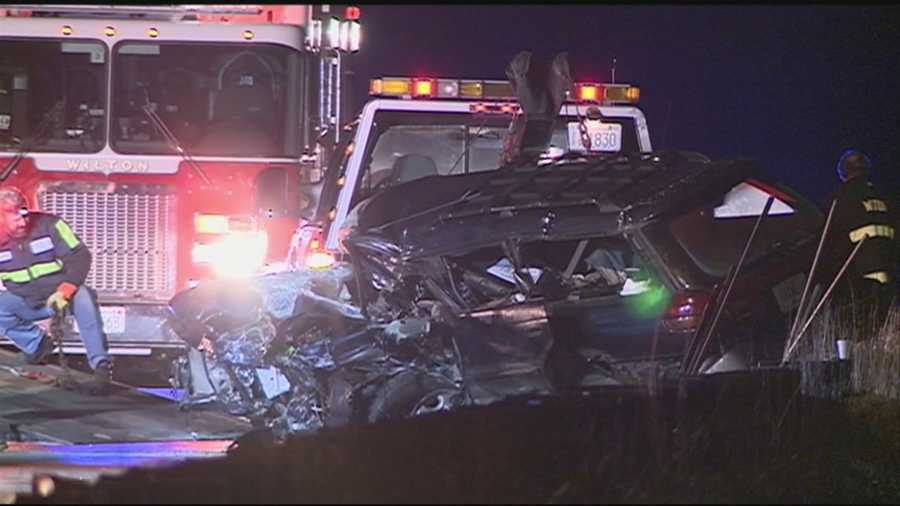 Two drivers killed during head-on collision in Wilton.