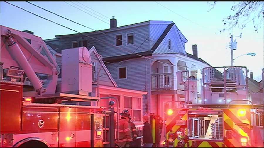 More than a dozen people were displaced after a two-alarm fire in Nashua Sunday.