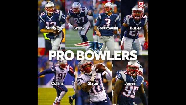 Patriots at the Pro Bowl