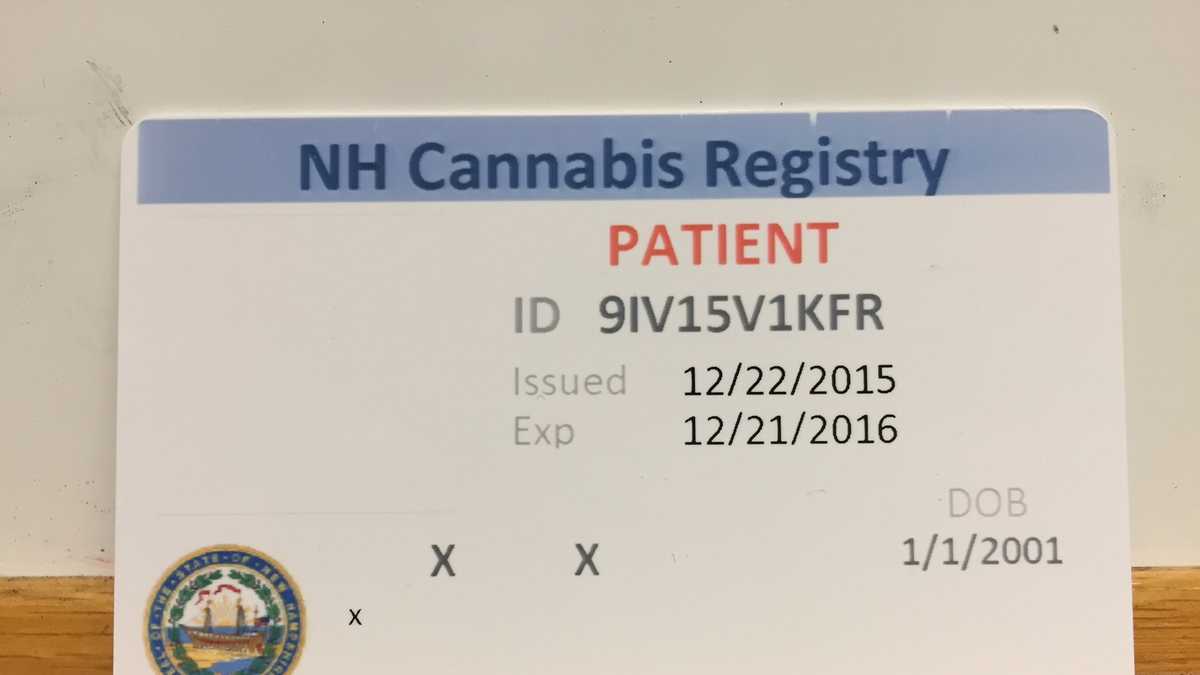 New Hampshire to distribute first medical marijuana cards