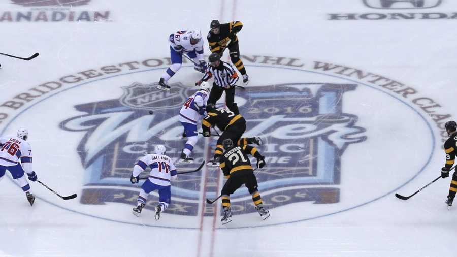NHL Winter Classic Jan.01/2016 Montreal Canadiens - Boston Bruins