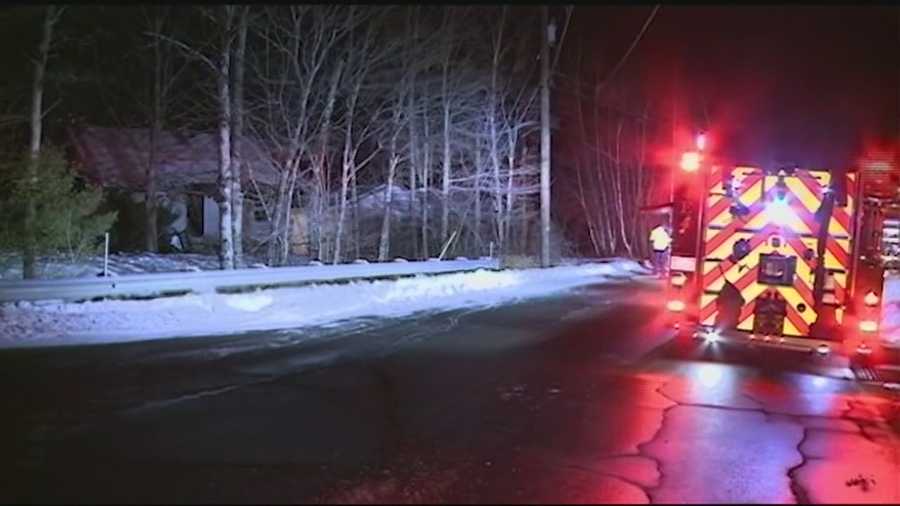 A fire breaks out at a home where a baby suffered fatal injuries in Alexandria.