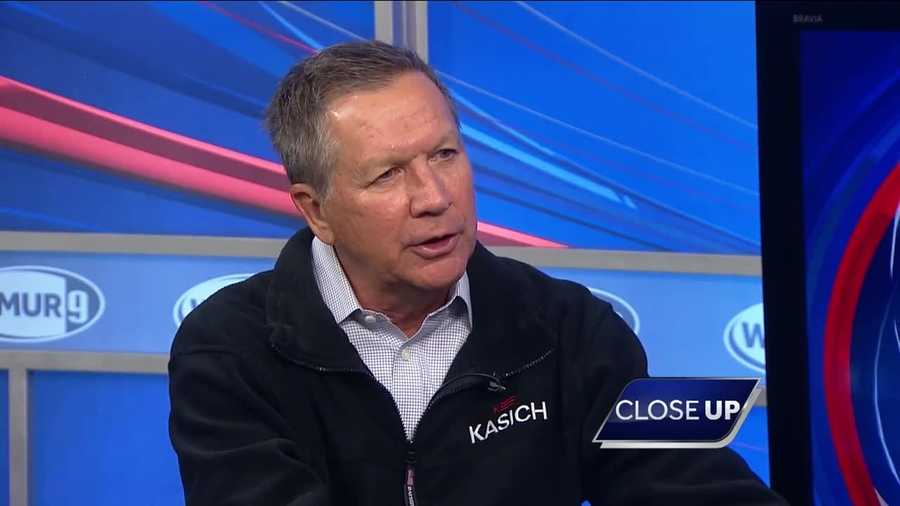Republican presidential candidate John Kasich sits down with Josh McElveen on CloseUP.