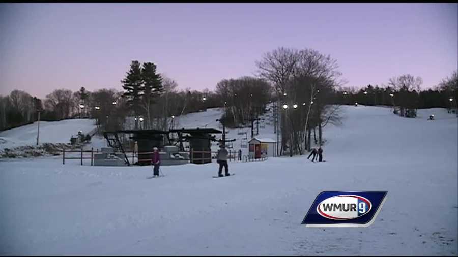 Chief Meteorologist Mike Haddad is at McIntyre Ski Area in Manchester, which is open to the public.