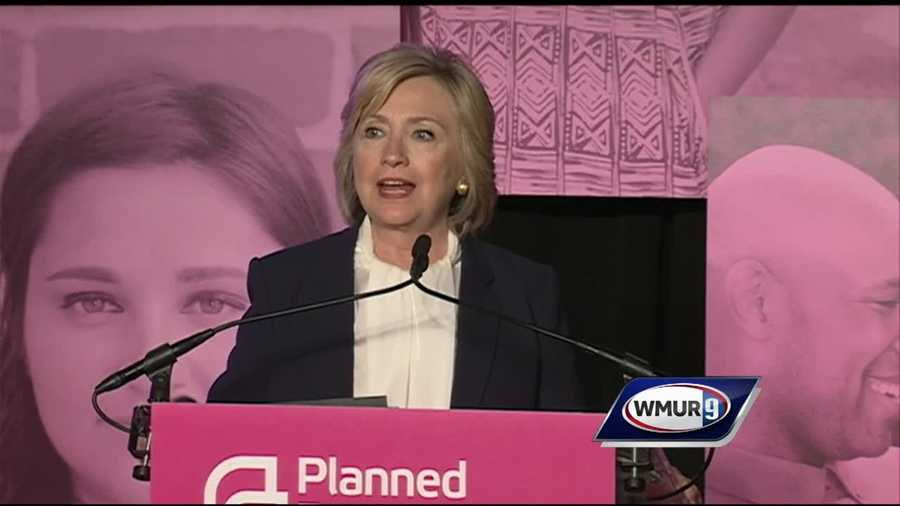 Democratic presidential candidate Hillary Clinton accepted an endorsement from the political arm of Planned Parenthood Sunday.